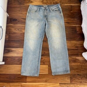 BKE Seth Blue Relaxed Mens Jeans